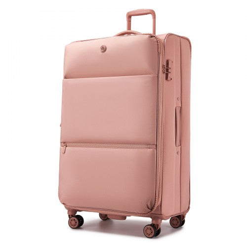 KSN2593 30-inch pink suitcase – detail view 30