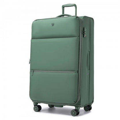 KSN2593 30-inch green suitcase – detail view 30