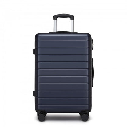 KSN2691 24-inch navy and black suitcase – detail view 24