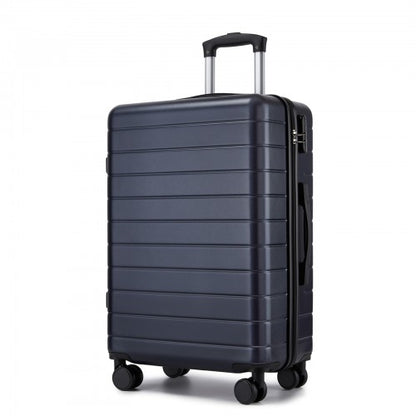 KSN2691 24-inch navy and black suitcase – detail view 24