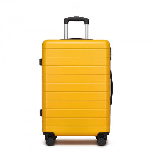 KSN2691 24-inch yellow and black suitcase – detail view 24