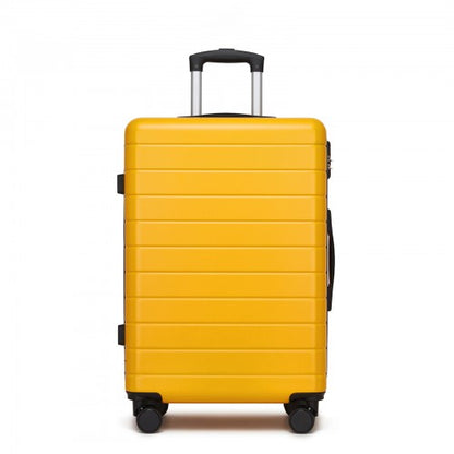 KSN2691 24-inch yellow and black suitcase – detail view 24
