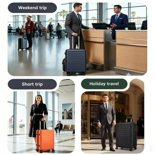KSN2691 28-inch navy suitcase – detail view 11