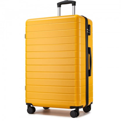 KSN2691 28-inch yellow and black suitcase – detail view 28