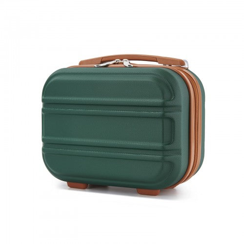 Kono K1871-1L 12-inch green and brown vanity case – detail view 12