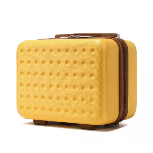 Kono K2394L 13-inch yellow vanity case – detail view 13