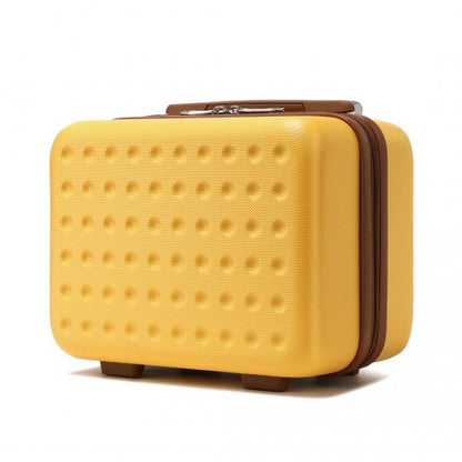 Kono K2394L 13-inch yellow vanity case – detail view 13