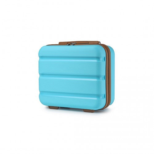 Kono K2092L 14-inch blue and brown vanity case – detail view 14