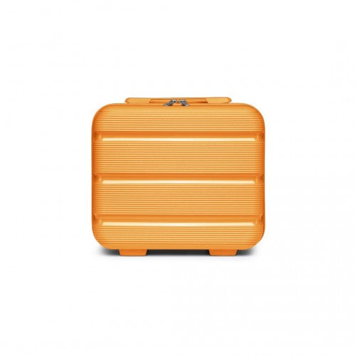 K2092L - Kono 14 Inch Bright Hard Shell PP Vanity Case - Orange