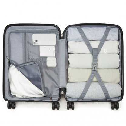 Kono KSK2492 19-inch black suitcase – detail view 19