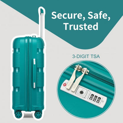 Kono KSK2492 19-inch green suitcase – detail view 19