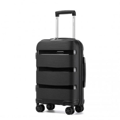 Kono KSK2492 19-inch black suitcase – detail view 19