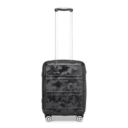Kono K1871-1L 20-inch black suitcase – detail view 11