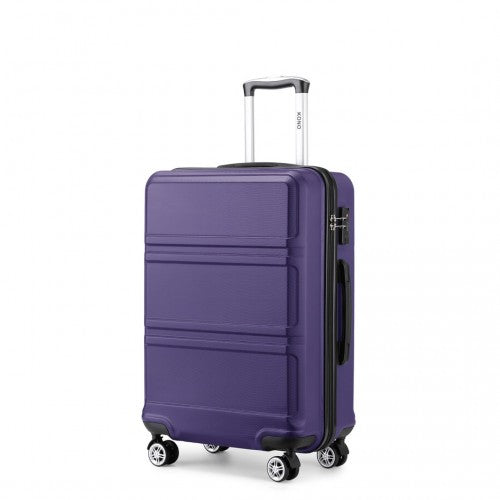 Kono K1871-1L 20-inch purple suitcase – detail view 20