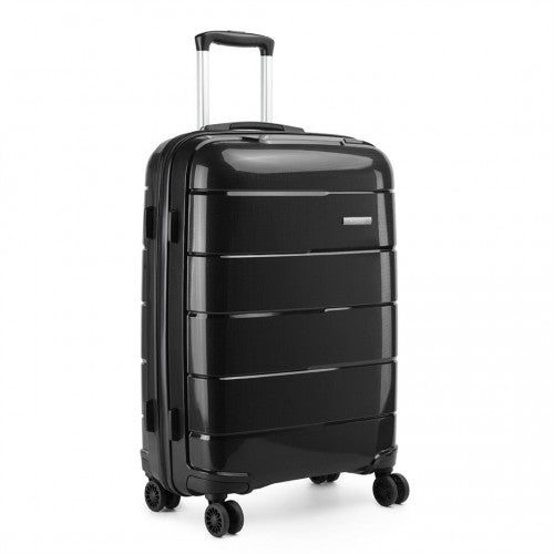 Kono K1997L 20-inch black suitcase – detail view 6
