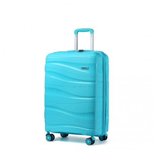 Kono K2094L 20-inch blue suitcase – detail view 20