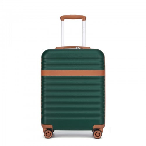 Kono KSK2484 20-inch green and brown suitcase – detail view 20