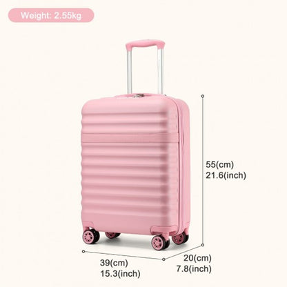 Kono KSK2484 20-inch pink suitcase – detail view 20