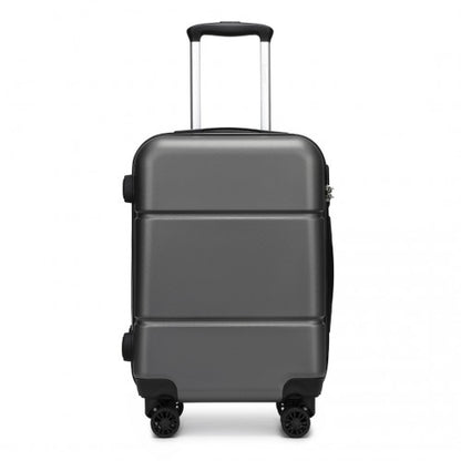 Kono KSK2485 20-inch grey and black suitcase – detail view 20