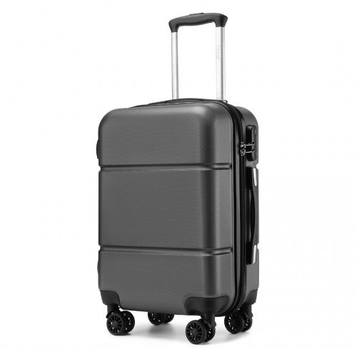 Kono KSK2485 20-inch grey and black suitcase – detail view 20