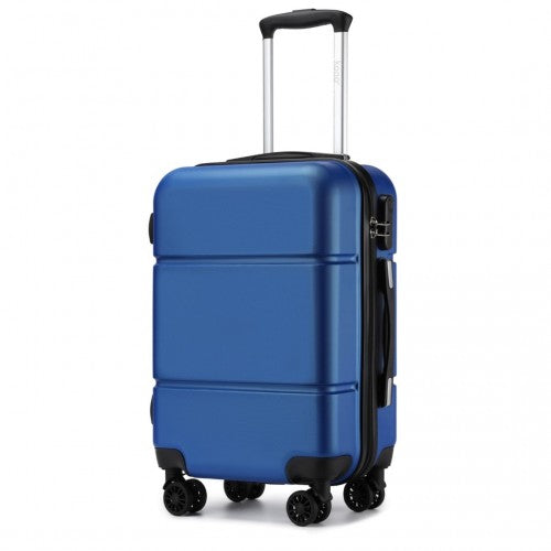 Kono KSK2485 20-inch navy and black suitcase – detail view 20