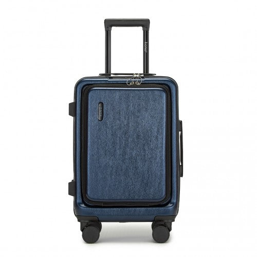 Kono KSK2493 20-inch navy suitcase – detail view 11