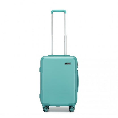 Kono KSK2494 20-inch blue suitcase – side view