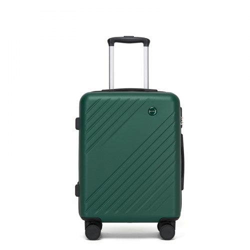 Kono KSK2585 20-inch green and black suitcase – detail view 20