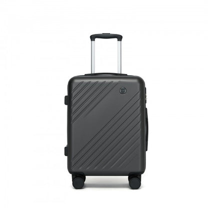 Kono KSK2585 20-inch grey and black suitcase – detail view 20