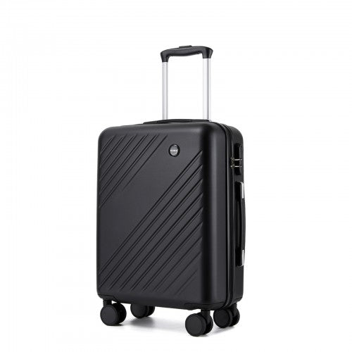 Kono KSK2585 20-inch black suitcase – detail view 20