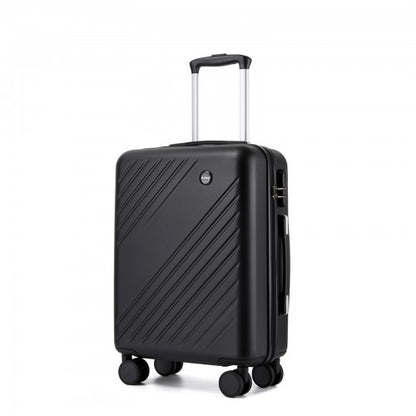 Kono KSK2585 20-inch black suitcase – detail view 20