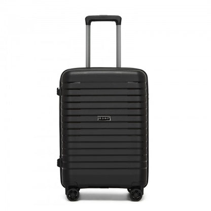 Kono KSK2595 20-inch black suitcase – detail view 20