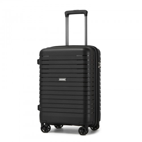Kono KSK2595 20-inch black suitcase – detail view 20