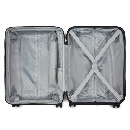 Kono KSK2595 20-inch black suitcase – detail view 20