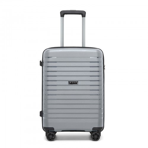 Kono KSK2595 20-inch grey and black suitcase – detail view 20