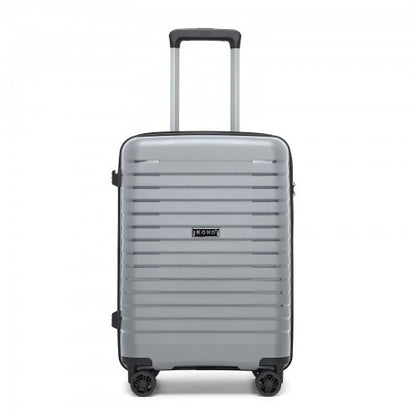 Kono KSK2595 20-inch grey and black suitcase – detail view 20