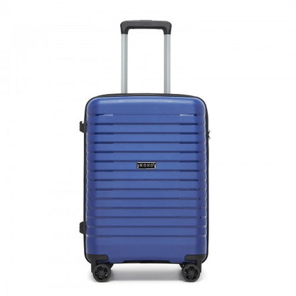 Kono KSK2595 20-inch navy and black suitcase – detail view 20