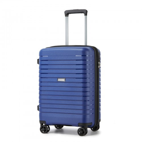 Kono KSK2595 20-inch navy and black suitcase – detail view 20