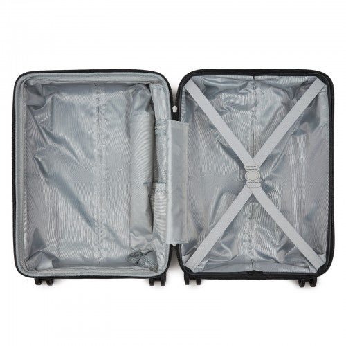 Kono KSK2595 20-inch navy and black suitcase – detail view 20