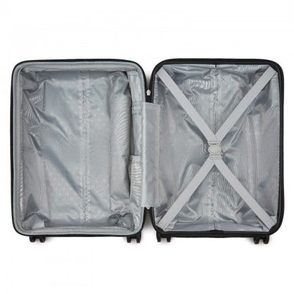 Kono KSK2595 20-inch navy and black suitcase – detail view 20