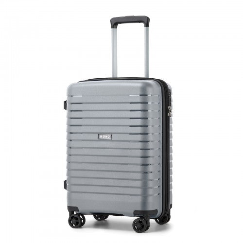 Kono KSK2595 20-inch grey and black suitcase – detail view 20