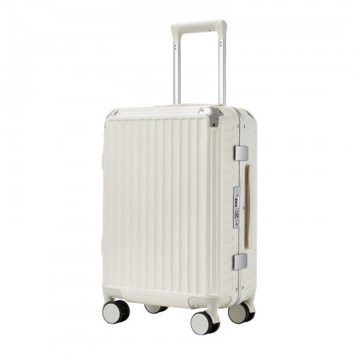 Kono KSK2693 20-inch white suitcase – detail view 20