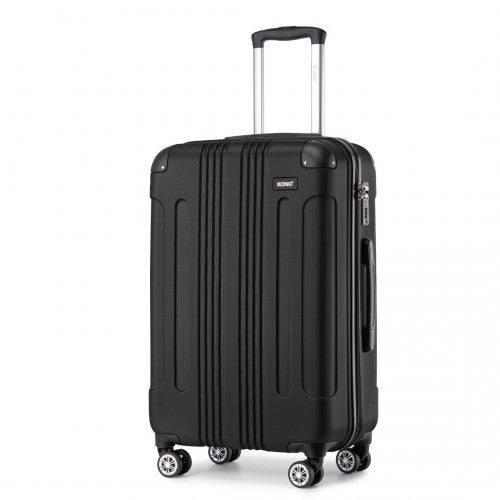 Kono K1777-1L 24-inch black suitcase – detail view 24