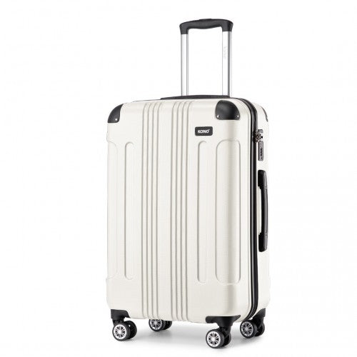 Kono K1777-1L 24-inch beige suitcase – detail view 24