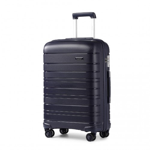 Kono K2091L 24-inch navy suitcase – detail view 24