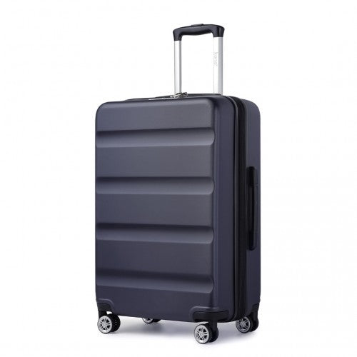 Kono KSK2482 24-inch navy and black suitcase – detail view 24
