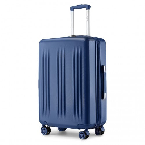 Kono KSK2483 24-inch navy suitcase – detail view 24