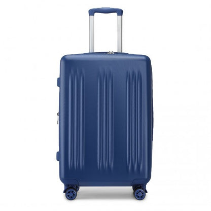 Kono KSK2483 24-inch navy suitcase – detail view 24