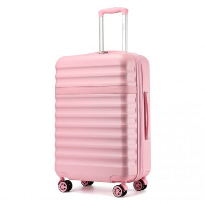 Kono KSK2484 24-inch pink suitcase – detail view 24