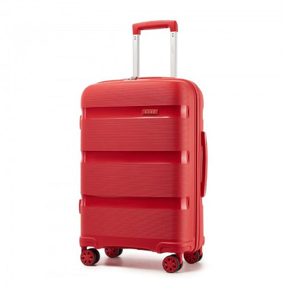 Kono KSK2492 24-inch red suitcase – detail view 24